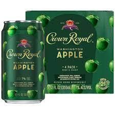 CROWN ROYAL Cranberry Apple 4Pk Can