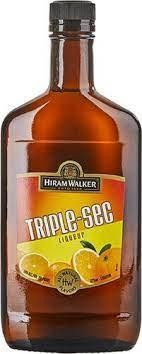 HIRAM WALKER TRIPLE SEC 375ML