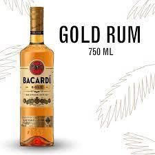 BACARDI GOLD RUM 750ML