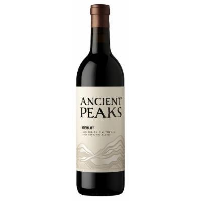 Ancient Peaks Merlot - Red Wine from California - 750ml Bottle