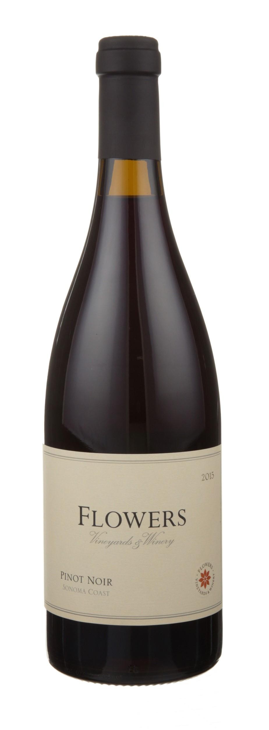 Flowers Sonoma Coast Pinot Noir - Red Wine from California - 750ml Bottle