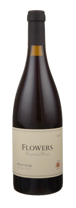 Flowers Flowers Sonoma Coast Pinot Noir - Red Wine from California - 750ml Bottle