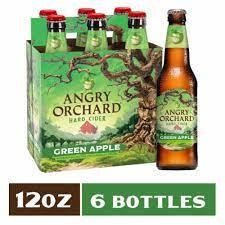 Angry Orchard Green Apple 6PK 12Oz Bottle