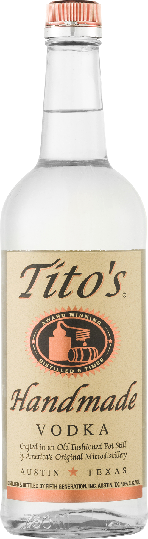 Tito's Handmade Vodka - 750.0 ML