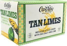 Cape May Tan Limes 6PK 12OZ. Can