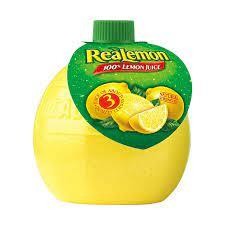 REAL LEMON JUICE 4.5 OZ