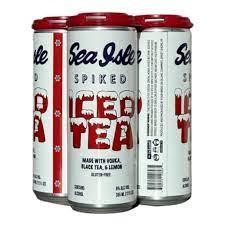 SEA ISLE SPIKED BLACK TEA WITH VODKA 4PK