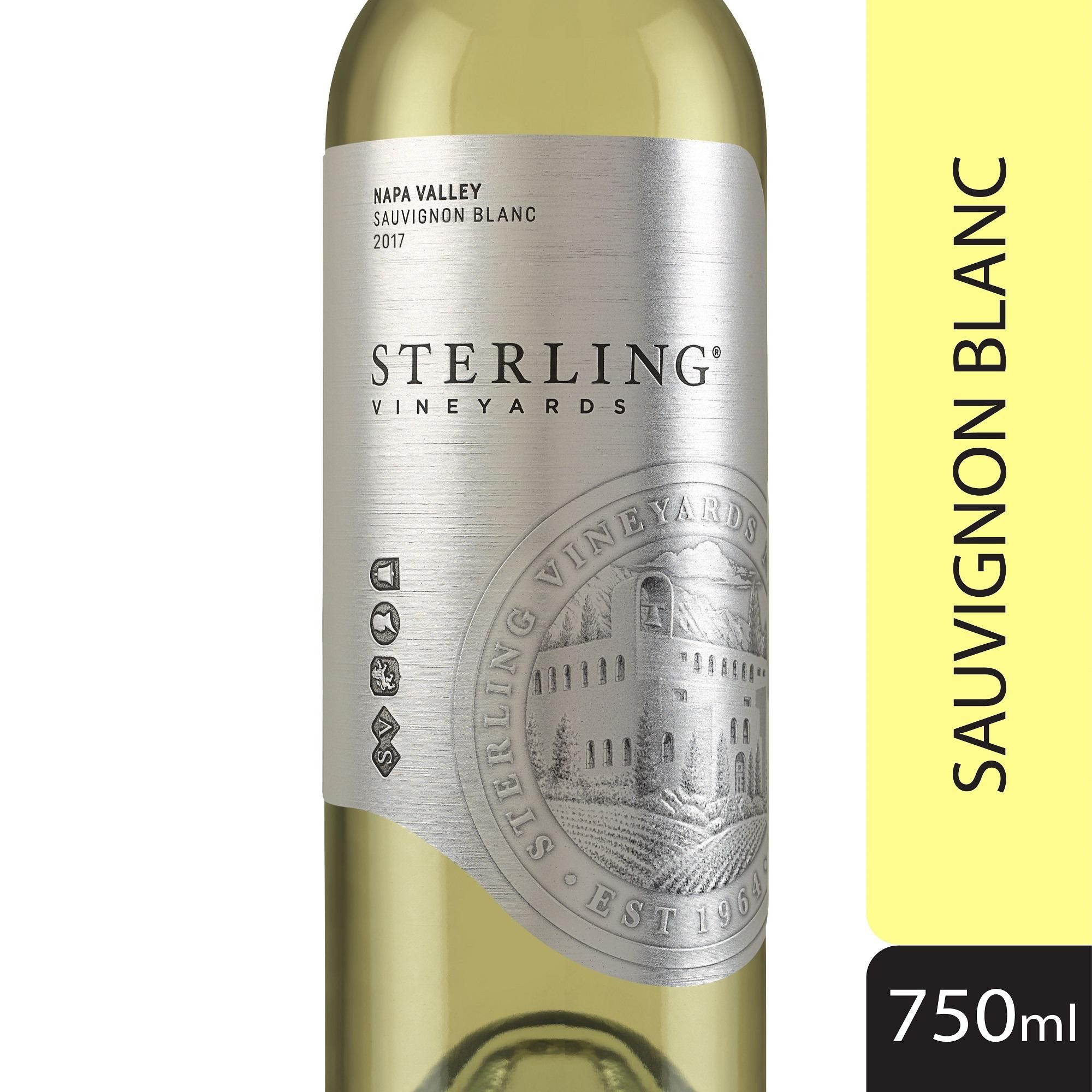 Sterling Vintner's Collection Sauvignon Blanc - White Wine from California - 750ml Bottle