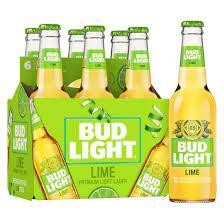 BUD LIGHT LIME 6Pk 12Oz Bottle