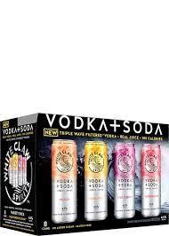 WHITE CLAW VODKA&SODA VARIETY PACK 8Pk Can