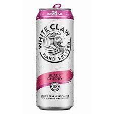 WHITE CLAW BLACK CHERRY 24OZ CAN