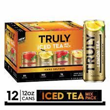 TRULY ICE TEA 12PK can