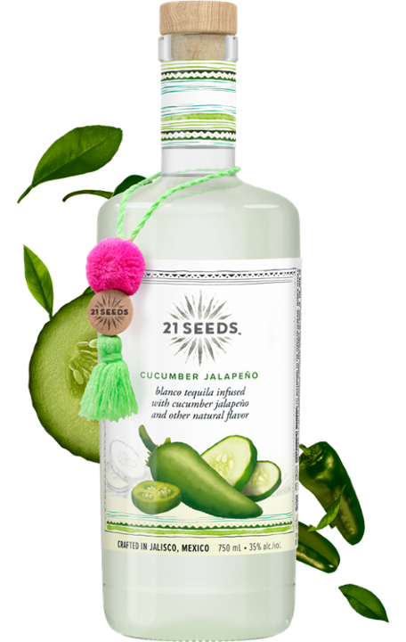 21 SEEDS CUCUMBER JALAPENO 750ML