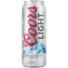 COORS LIGHT 24 OZ CAN