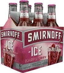 Smirnoff Ice Raspberry 6PK Bottle