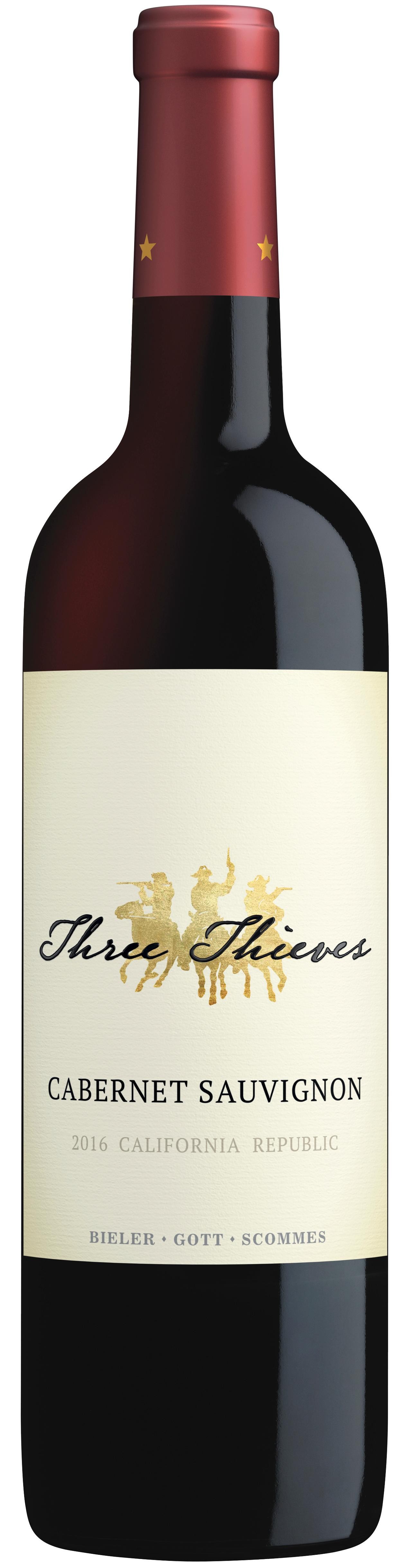 Three Bandit Cabernet Sauvignon Red Wine, 1L Wine Box - from California - 750ml Bottle
