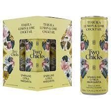 Two Chicks- Tequila Lemon & Lime Cocktail 4PK Can