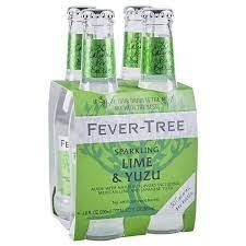 FEVER TREE LIME & YUZU 4PK