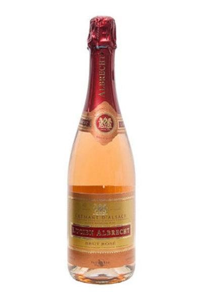 Lucien Albrecht Cremant D'Alsace Brut Rose Champagne - France
