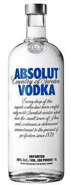 ABSOLUT VODKA 80 1 L