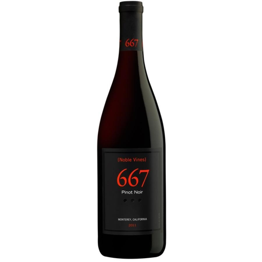 Noble Vines 667 Pinot Noir - Red Wine from California - 750ml Bottle
