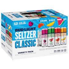 BUD LIGHT SELTZER CLASSIC Variety pack-- 12PK Can
