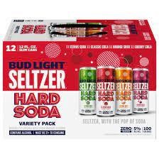 Bud Light Seltzer Hard Soda Variety 12Pk 12Oz Can