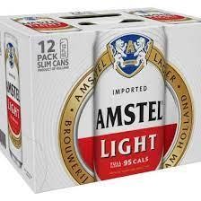 AMSTEL LIGHT 12OZ CANS 12PK