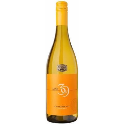 Line 39 Chardonnay - White Wine from California - 750ml Bottle