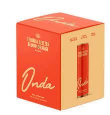 Onda Blood Orange 4Pk Can