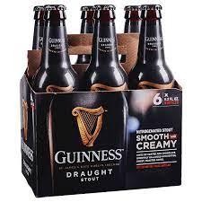 Guinness Draught 12OZ 6PK Bottle