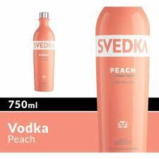 SVEDKA PEACH 750ML