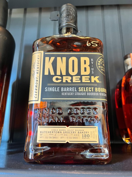 BGB Knob Creek Single Barrel Select