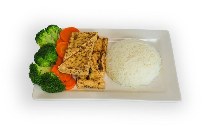 Kids - Rice Charbroiled Tofu and Veggies