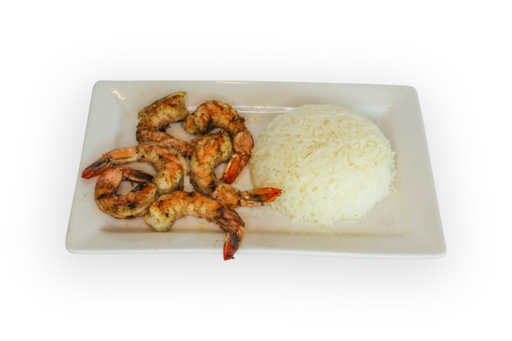 Kids - Rice With Charbroiled Shrimp