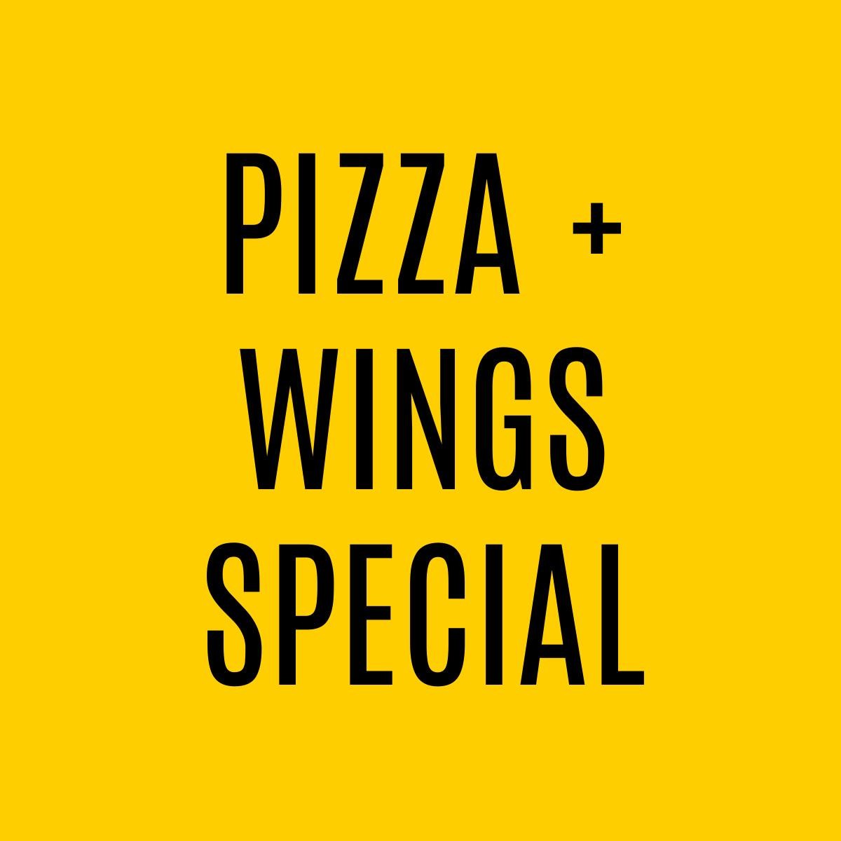 Pizza & Wings Special