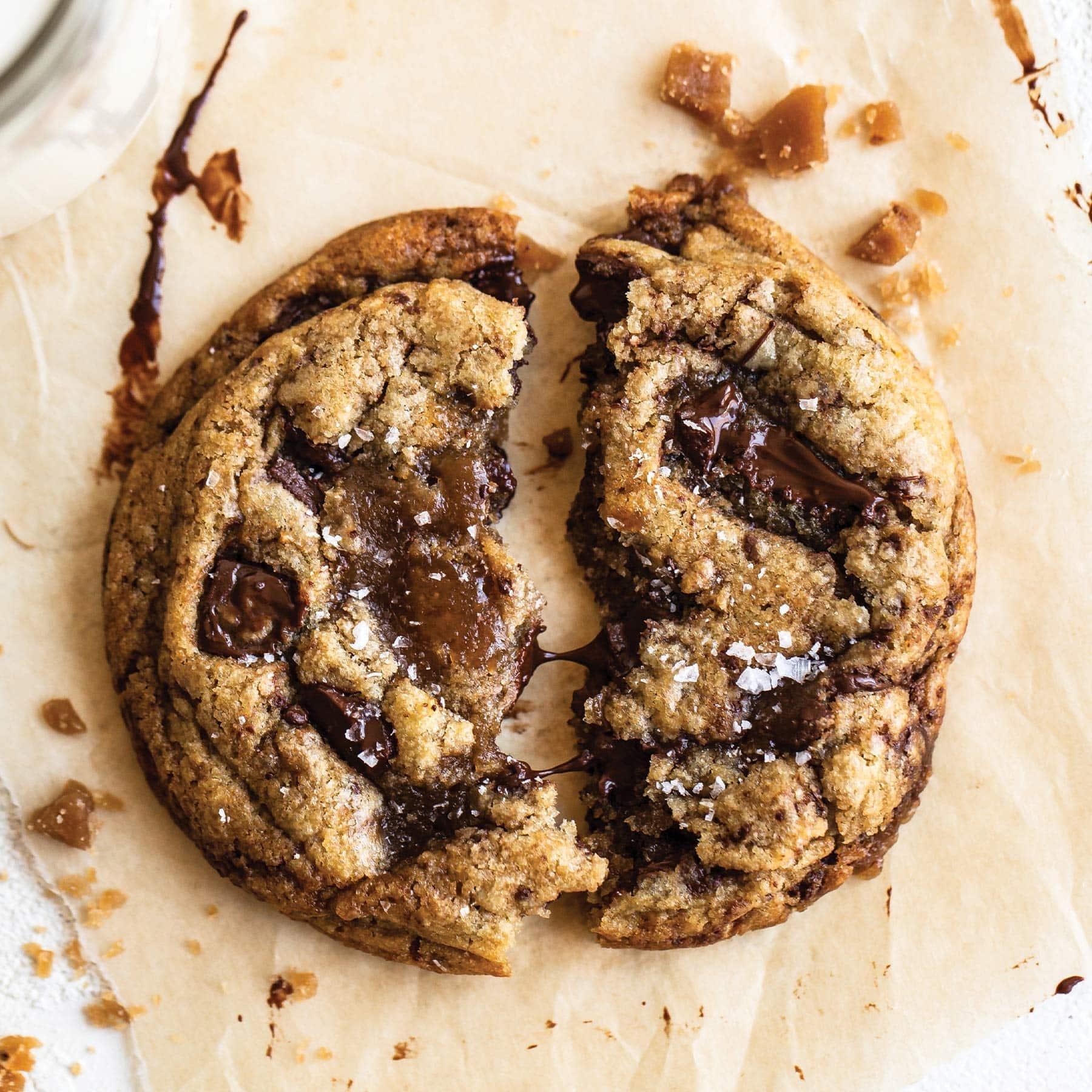 Toffee Chocolate Chip Cookie