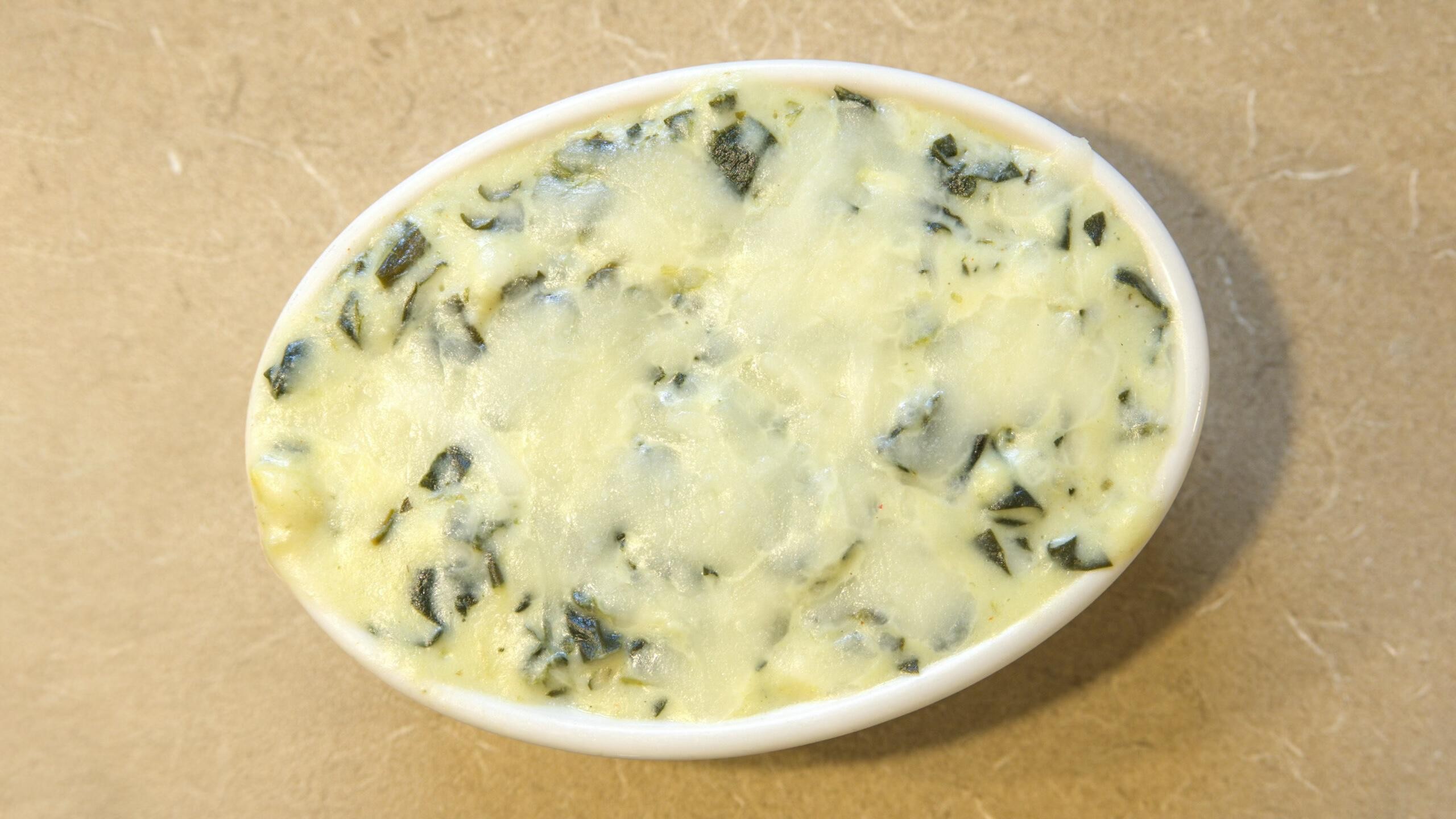 J’s spinach and artichoke dip