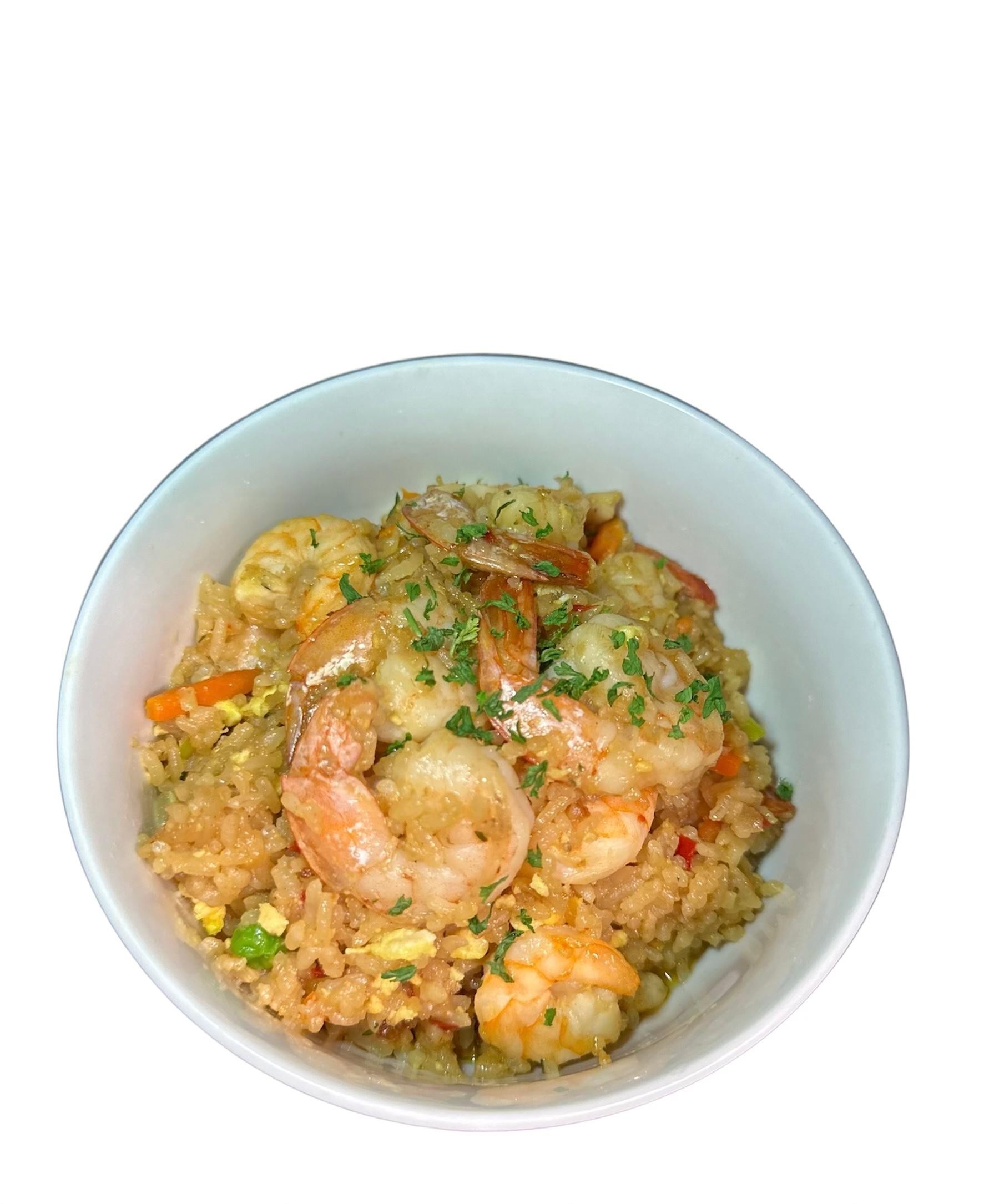 J’s fried rice w/shrimp
