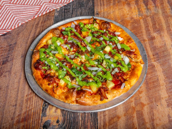 Chicken Al Pastor Pizza