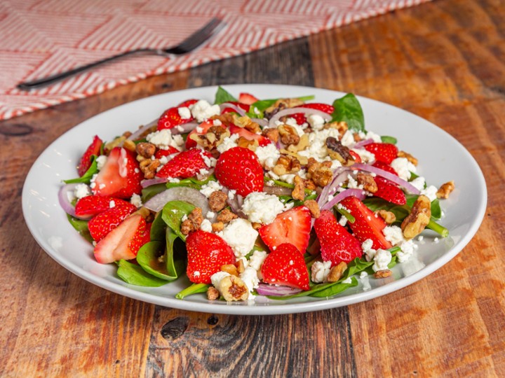 Strawberry Spinach Salad