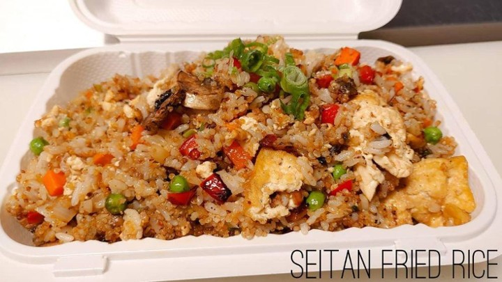 Seitan Fried Rice