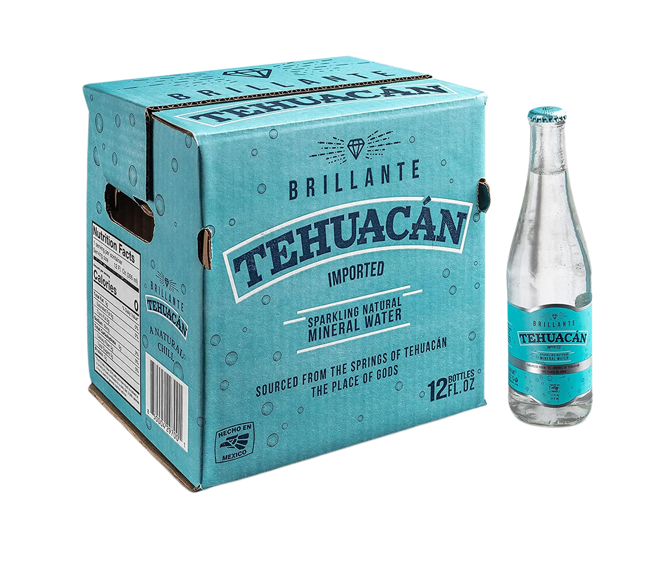 Tehuacan Brillante Mineral Water (12 oz)