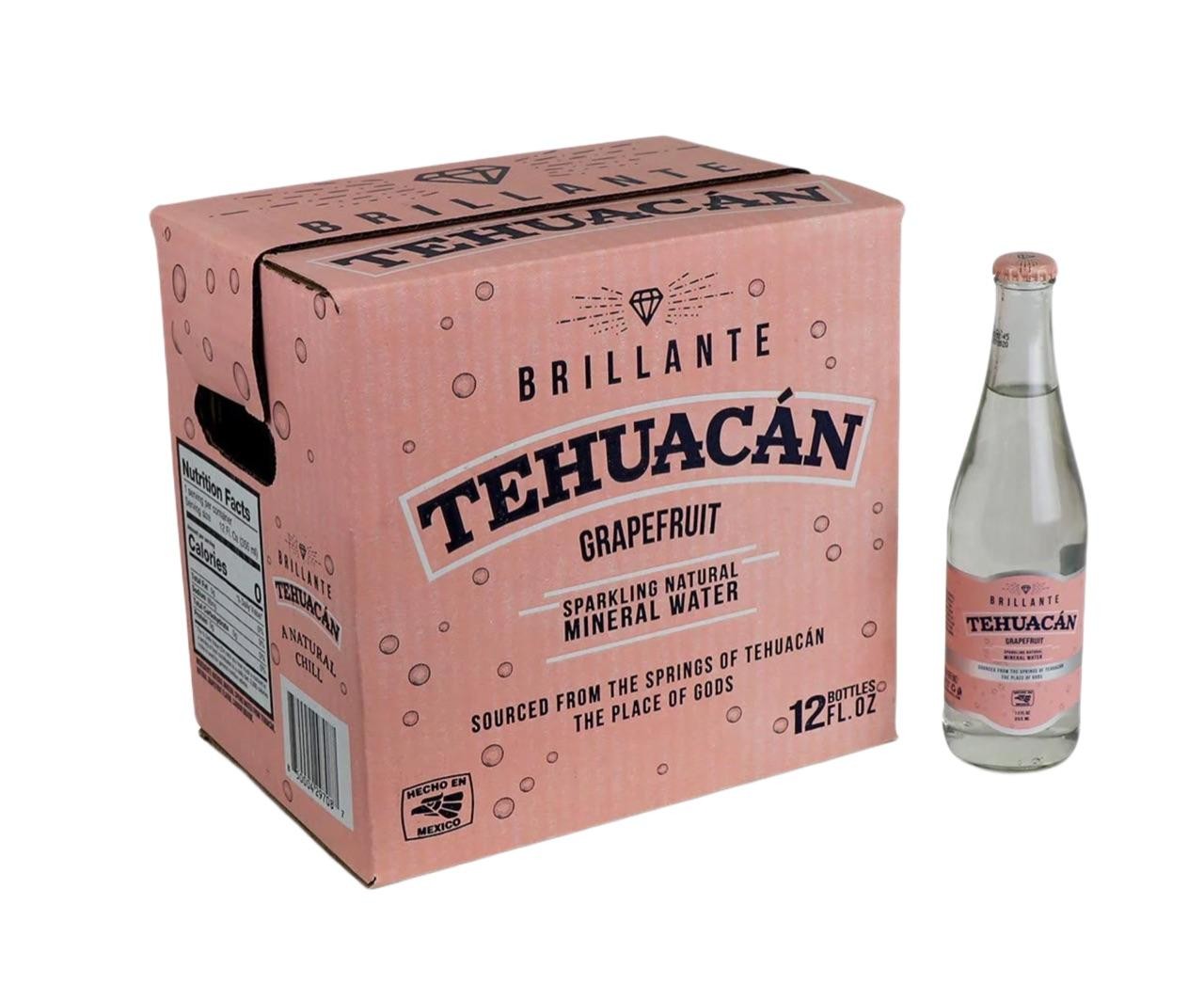 Tehuacan Brillante Mineral Water with Grapefruit (12 oz)