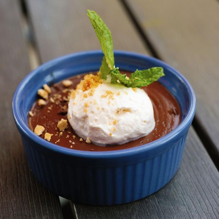 Italian Chocolate Budino