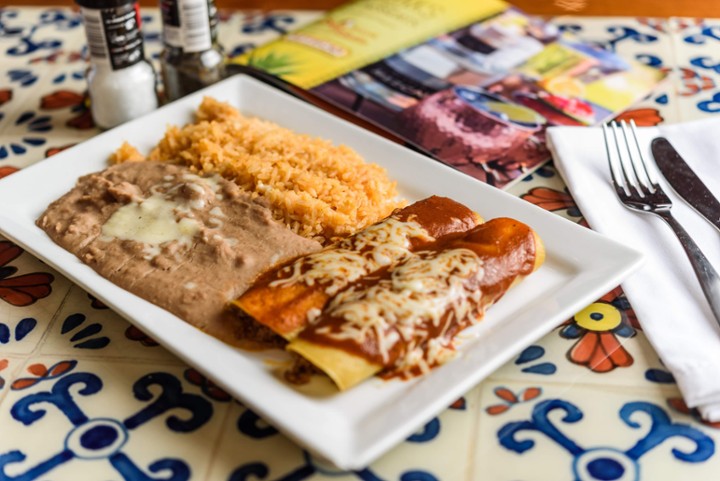 Enchiladas Lunch