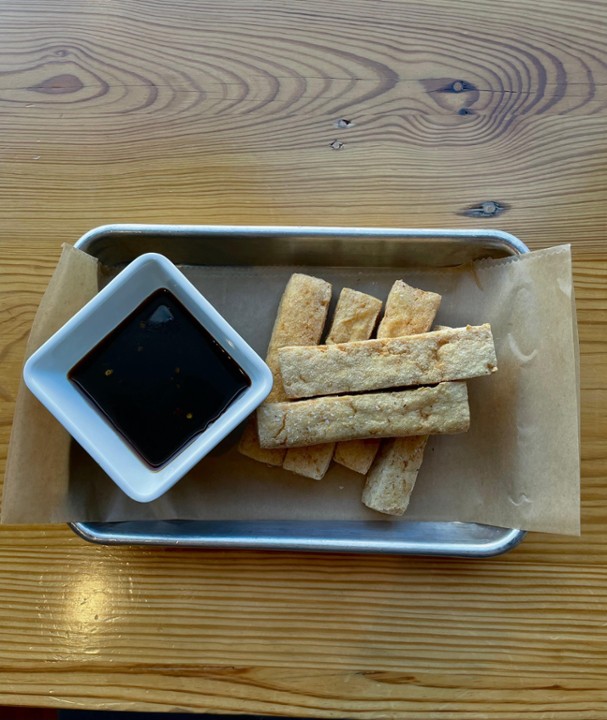 Tofu Sticks with Slay Sauce