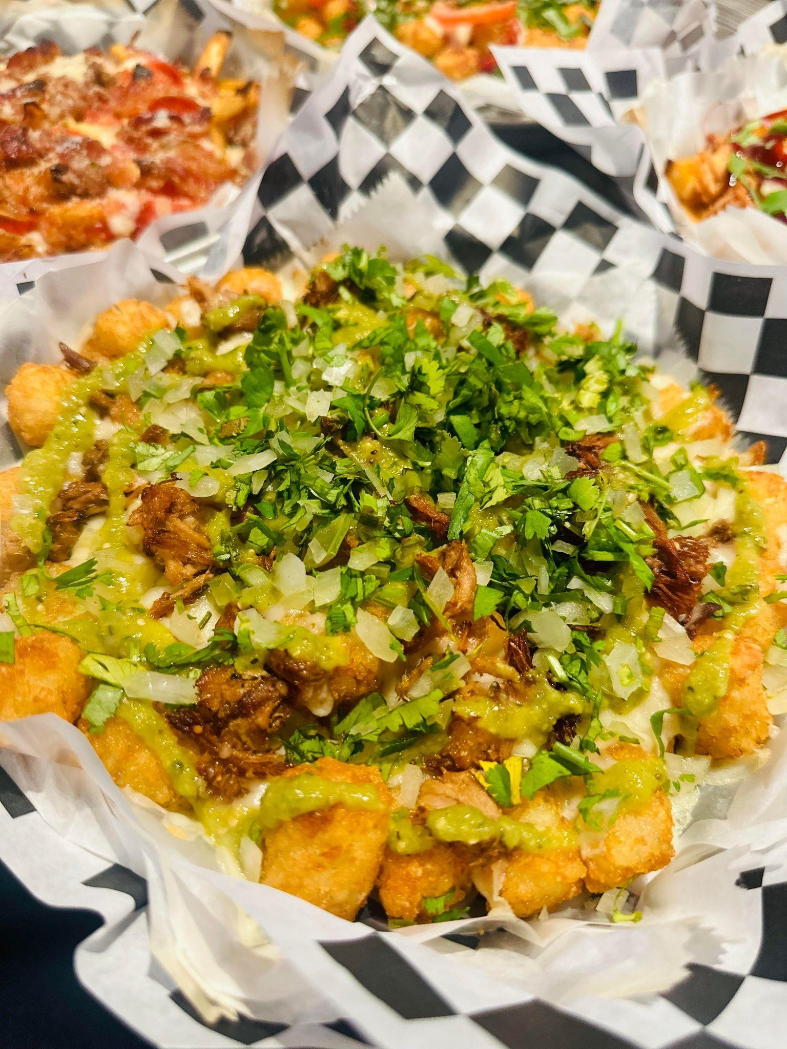 Bed of Tots Street Taco