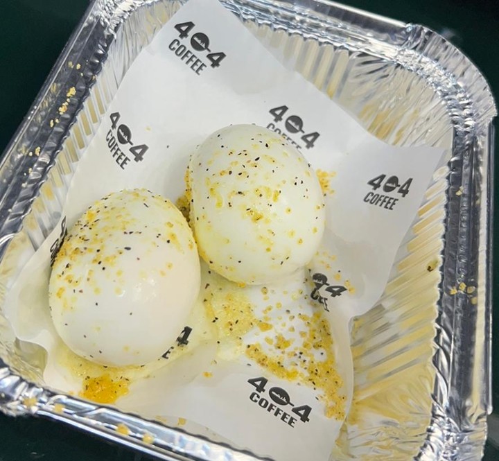 "Outkast" 2 Boiled Egg with lemon pepper