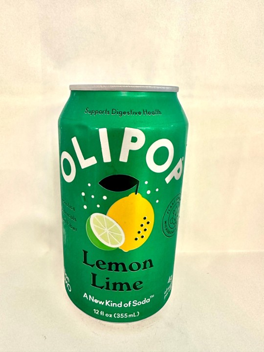 Olipop Lemon Lime 12oz